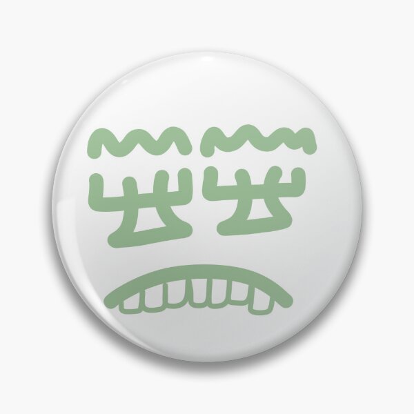 Item preview, Sage Green Abstract Face – Minimalist Doodle Character Art designed and sold by felipemaldonadoart.