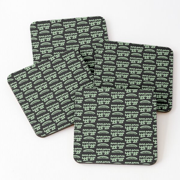 Item preview, Sage Green Abstract Face – Minimalist Doodle Character Art designed and sold by felipemaldonadoart.