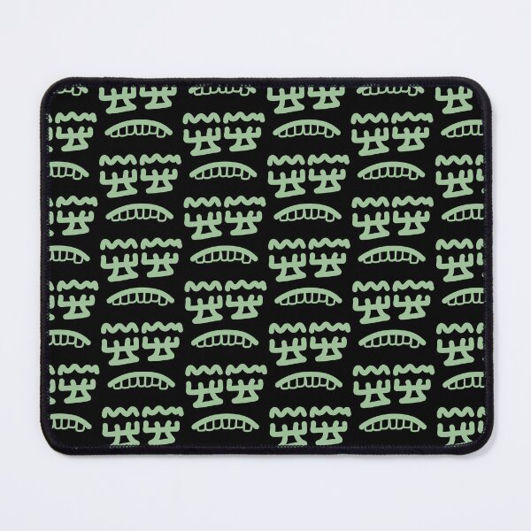 Item preview, Sage Green Abstract Face – Minimalist Doodle Character Art designed and sold by felipemaldonadoart.