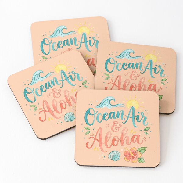 Item preview, Ocean Air & Aloha – Hawaiian Vibes Design designed and sold by Sea Gem.
