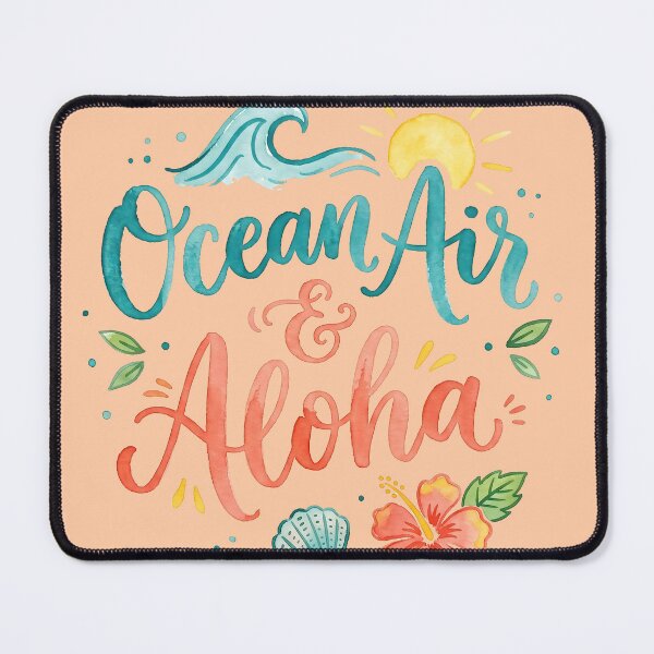 Item preview, Ocean Air & Aloha – Hawaiian Vibes Design designed and sold by Sea Gem.