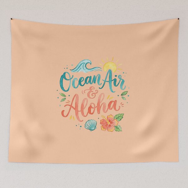 Item preview, Ocean Air & Aloha – Hawaiian Vibes Design designed and sold by Sea Gem.