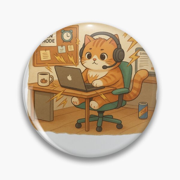 Item preview, Busy cat  designed and sold by Aania4852.