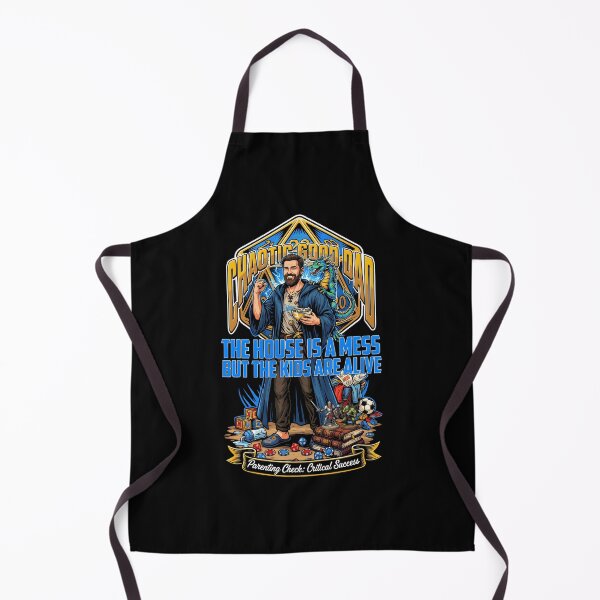 Item preview, Chaotic Good Dad The House is A Mess But The Kids are Alive Funny DnD Inspired Dad designed and sold by Redgiant87x.