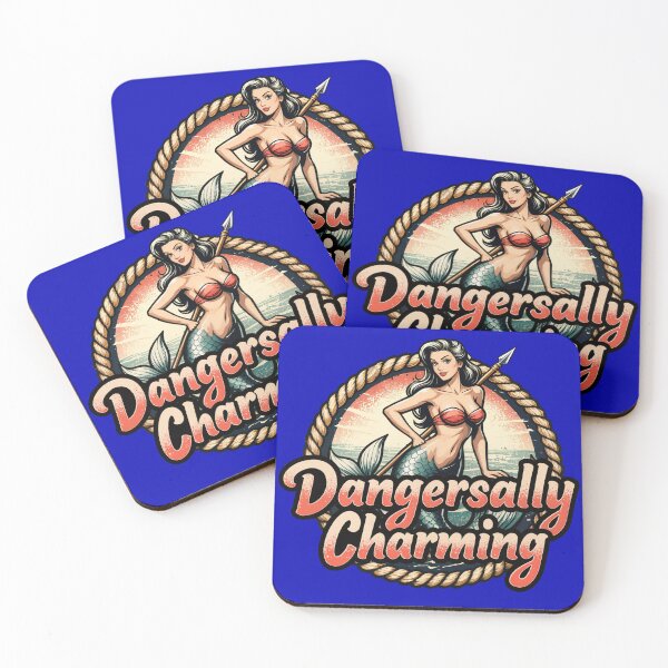 Item preview, Dangersally Charming Mermaid designed and sold by shorethings.