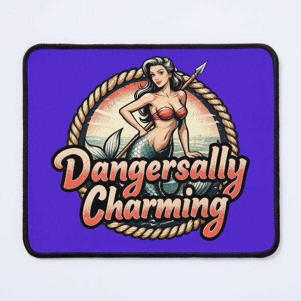 Item preview, Dangersally Charming Mermaid designed and sold by shorethings.