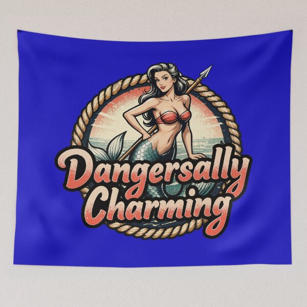 Item preview, Dangersally Charming Mermaid designed and sold by shorethings.