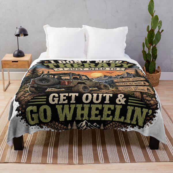 Item preview, I Don't Need Therapy, I Just Need To Get Out & Go Wheelin' designed and sold by PaulKlor.