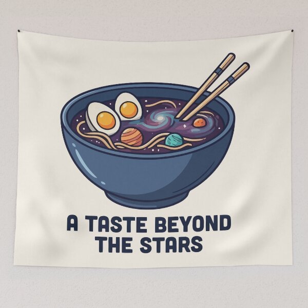Item preview, Cosmic Galaxy Ramen Bowl designed and sold by Amir Faysal.