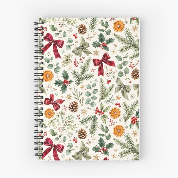 Item preview, Vintage Christmas Pattern Phone Case for Mom | Rustic Holiday Watercolor Journal for Students | Festive Winter Botanical Tote Bag for Friends | Christmas Bows Blanket for Grandma designed and sold by VivaFy.