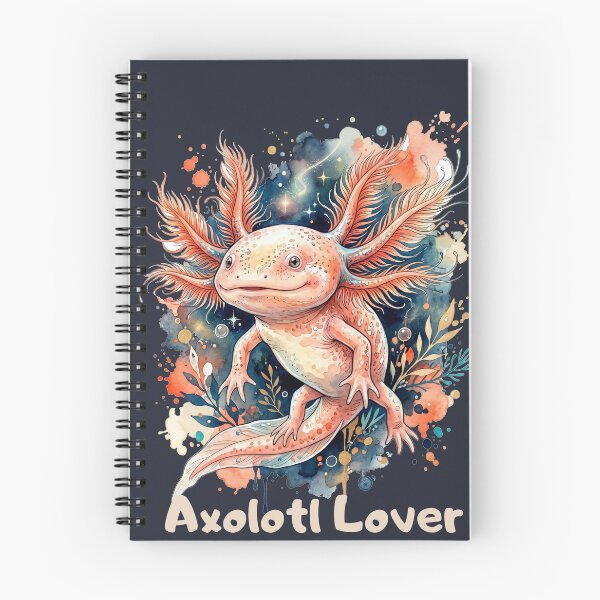 Item preview, Cute Axolotl Lover Watercolor Animal designed and sold by Biedroneczka.