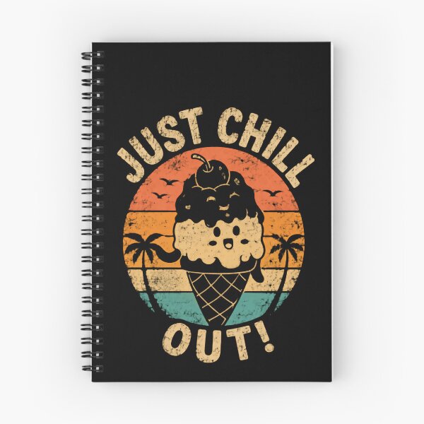 Item preview, Just Chill Out! Ice Cream Lover Summer Relaxation Vacation designed and sold by HumansStuck12.