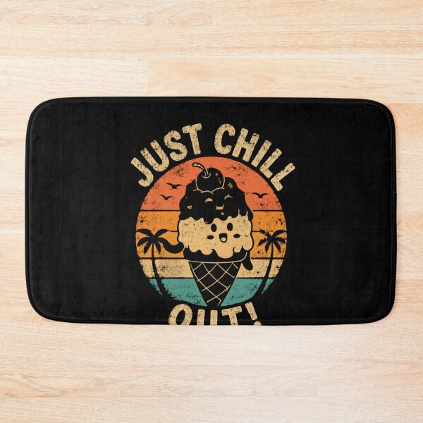 Item preview, Just Chill Out! Ice Cream Lover Summer Relaxation Vacation designed and sold by HumansStuck12.