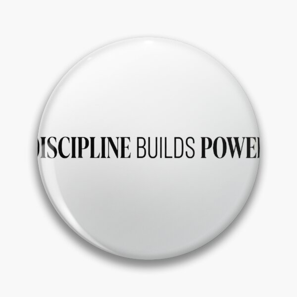 Item preview, Discipline Builds Power – Premium Gym Motivation Typography Design designed and sold by ArtisticShape.
