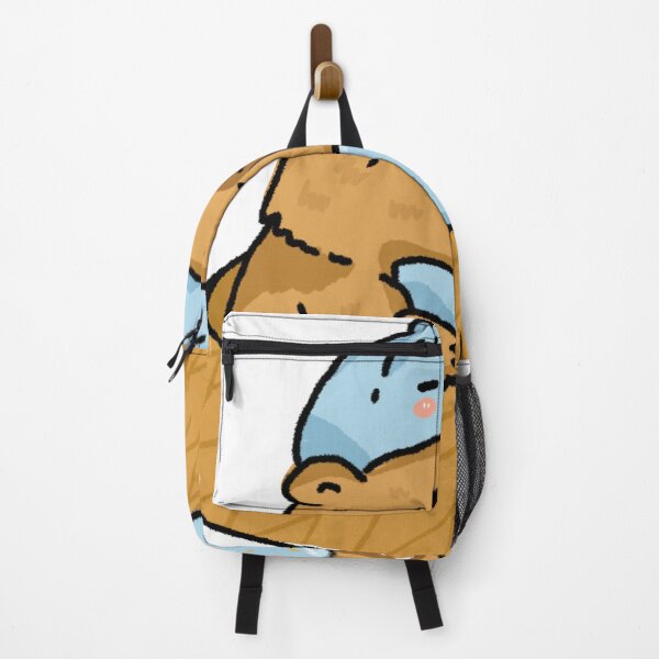 Item preview, Sleepy Capybara Dumpling Hat Sticker | Cozy Awkward Animal Club | Cute Kawaii Capybara Art designed and sold by chupichapa.