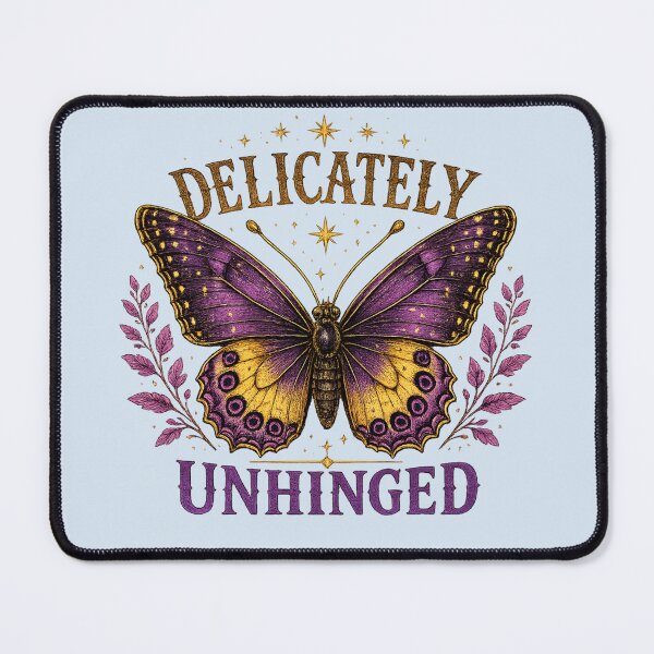 Item preview, Delicately Unhinged Butterfly | Whimsical Gothic Cottagecore Moth Design designed and sold by Moonwoven Studio.