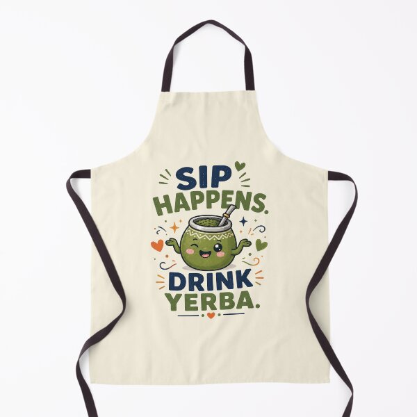 Item preview, Sip Happens Drink Yerba Funny Mate Quote designed and sold by BlackSector77.
