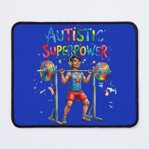 Item preview, Autistic Superpower, Lifting Weights designed and sold by TB-73.