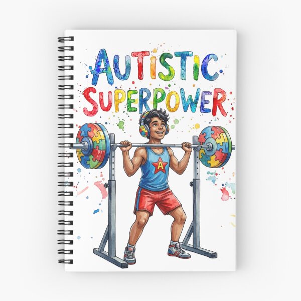Item preview, Autistic Superpower, Lifting Weights designed and sold by TB-73.