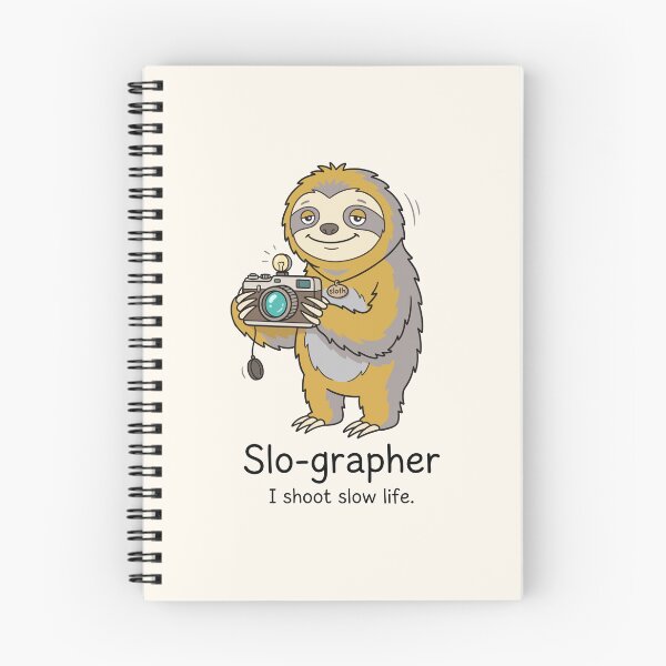 Item preview, Cute Slo-grapher Sloth Photographer designed and sold by Amir Faysal.