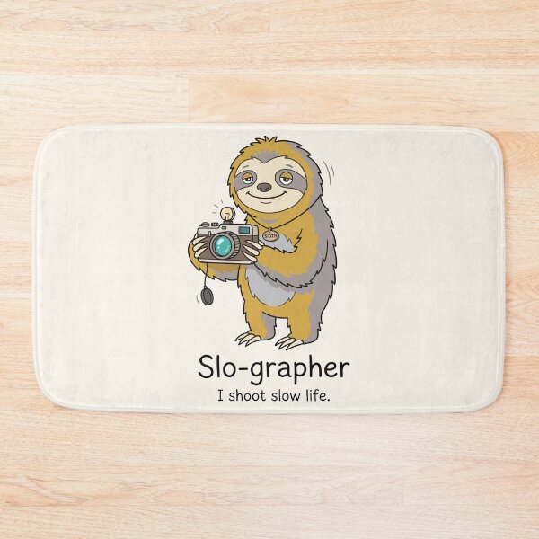 Item preview, Cute Slo-grapher Sloth Photographer designed and sold by Amir Faysal.