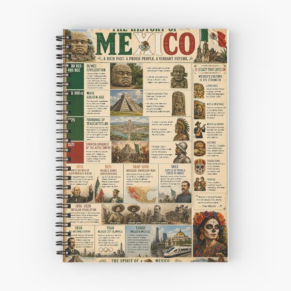 Item preview, The History of Mexico: A Rich Past • A Proud People • A Vibrant Future designed and sold by PIXEL POP DESIGNS - Beyond the Norm!.