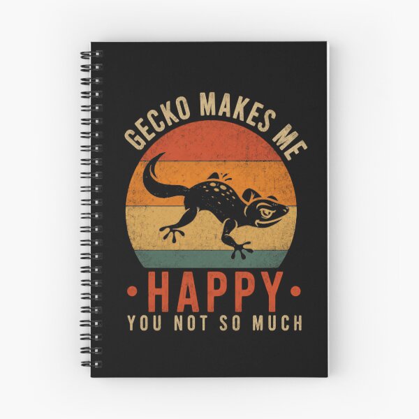 Item preview, Gecko Makes Me Happy You Not So Much Pet Owner Reptile Lover designed and sold by HumansStuck12.