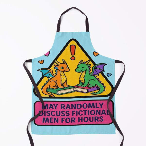 Item preview, May Randomly Discuss Fictional Men For Hours | Funny Romantasy Reader Design designed and sold by BookedAndDesign.