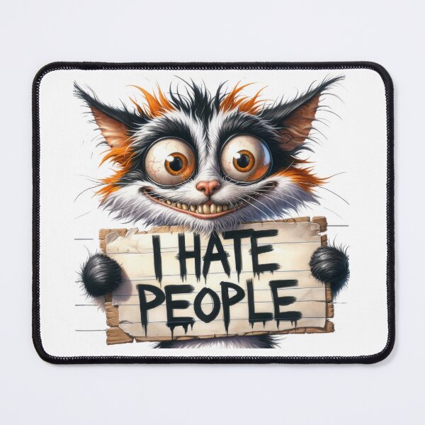 Item preview, I Hate People – The social battery is empty designed and sold by Peter Kaul.