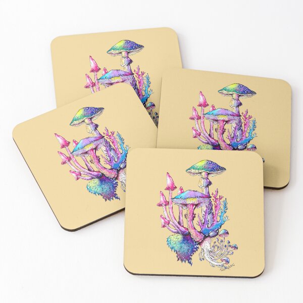 Item preview,  Watercolor Mushrooms and Corals designed and sold by ThaisMelo.