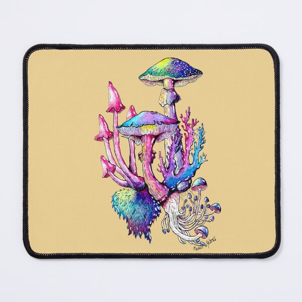 Item preview, Watercolor Mushrooms and Corals designed and sold by ThaisMelo.