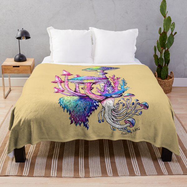 Item preview,  Watercolor Mushrooms and Corals designed and sold by ThaisMelo.