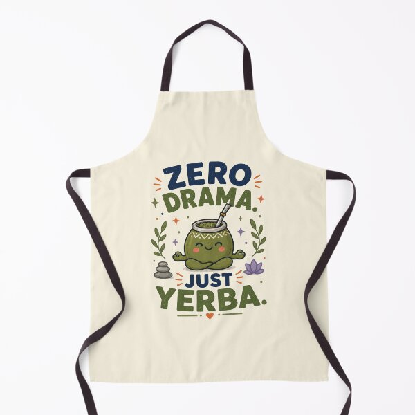 Item preview, Zero Drama Just Yerba Funny Cute Meditation Quote designed and sold by BlackSector77.