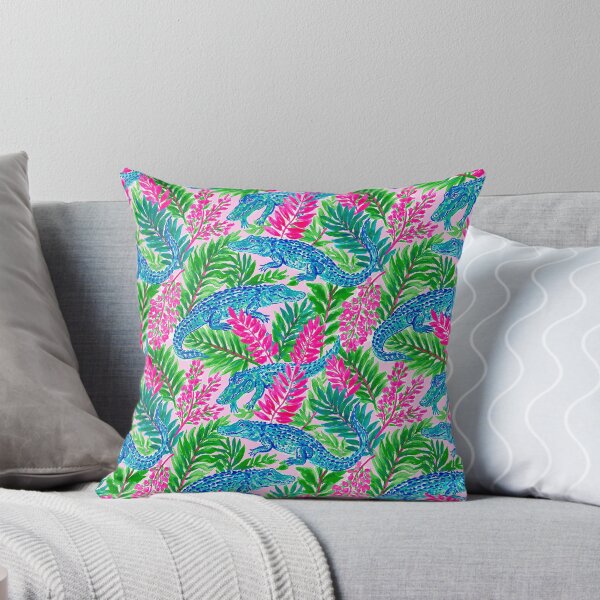 Item preview, Preppy Alligator Pattern | Colorful Southern Gator Aesthetic Design designed and sold by ThePreppyArtist.