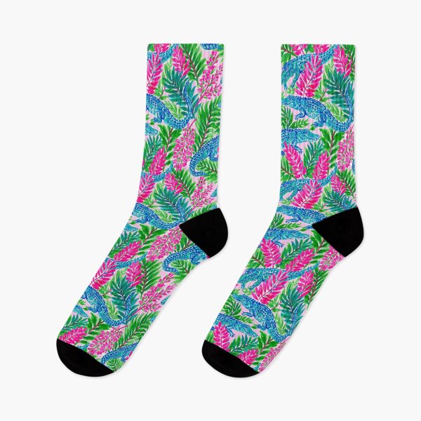 Item preview, Preppy Alligator Pattern | Colorful Southern Gator Aesthetic Design designed and sold by ThePreppyArtist.