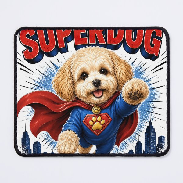 Item preview, Superdog the Maltipoo designed and sold by Lieblingspfote.
