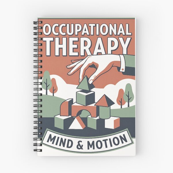 Item preview, Occupational Therapy Vintage Art Mind And Motion designed and sold by Lucysthoughts.
