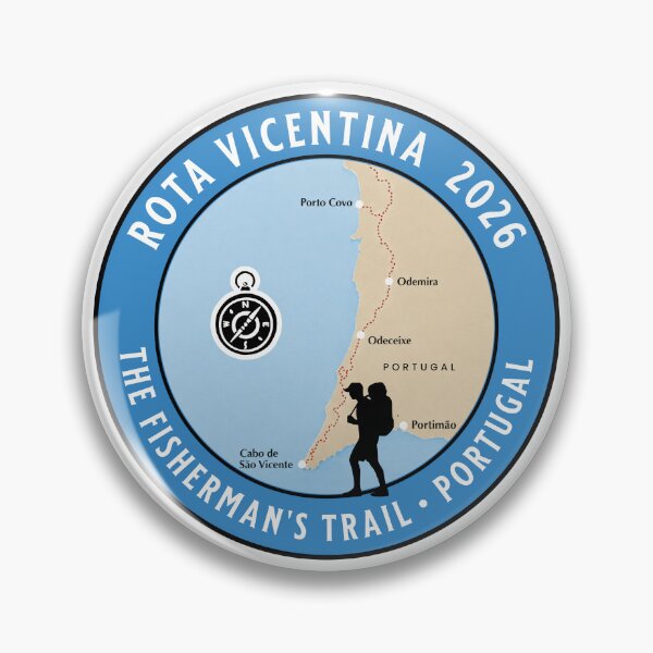 Item preview, ROTA VICENTINA  2026 -THE FISHERMAN'S TRAIL PORTUGAL-route map designed and sold by designkb.
