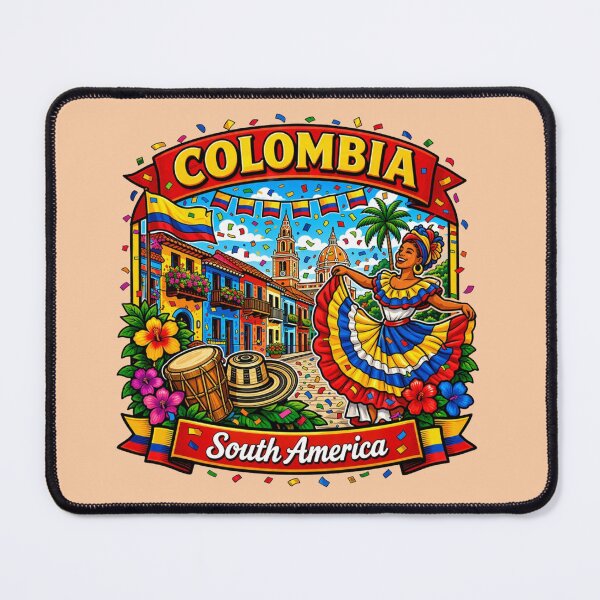 Item preview, Colombia Festival - Celebration in South America designed and sold by Myra365Art.