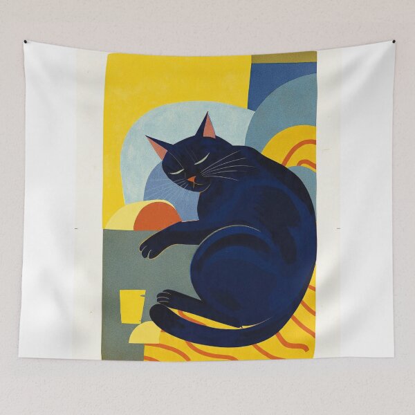 Item preview, Still Life Sleeping Cat Poster designed and sold by djovan.