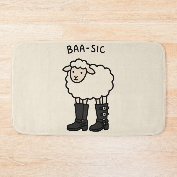 Item preview, Funny Baa-sic Sheep in Boots designed and sold by Amir Faysal.