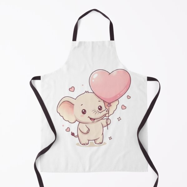 Item preview, A Happy Baby Elephant - Soft Pastel Love Skicker designed and sold by DigitfanStudio.