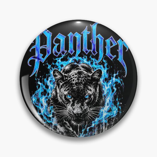 Item preview, Blue Electric Tiger Fierce Edgy Gothic Dark Art Design designed and sold by graphixpolash.