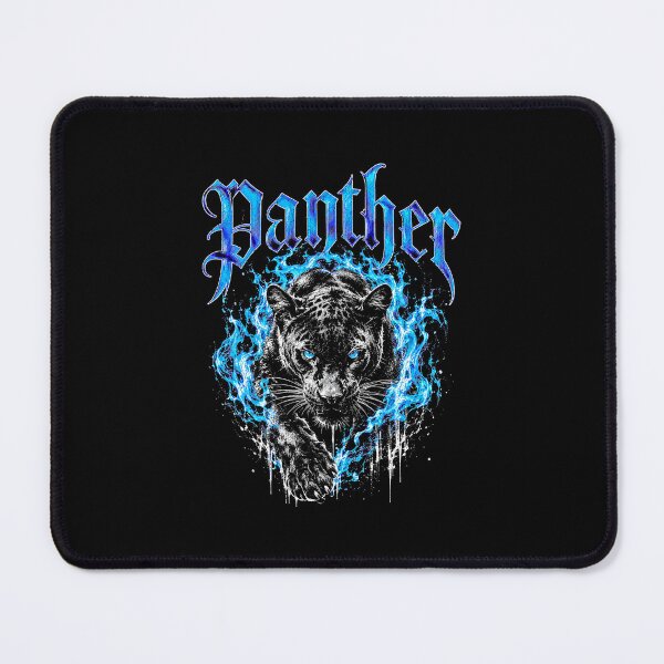 Item preview, Blue Electric Tiger Fierce Edgy Gothic Dark Art Design designed and sold by graphixpolash.