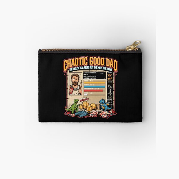 Item preview, Chaotic Good Dad The House is A Mess But The Kids are Alive Parenting Critical Success designed and sold by Redgiant87x.