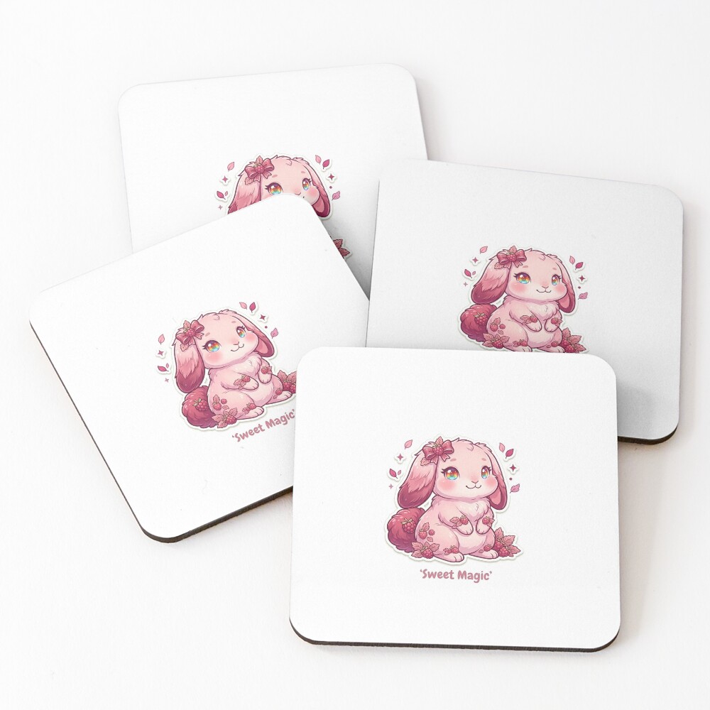 Item preview, Coasters (Set of 4) designed and sold by AnimeAuraDesing.