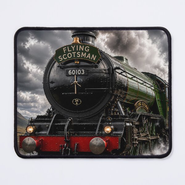 Item preview, Flying Scotsman No. 60103 Steam Train Through the Mist designed and sold by ManJiangHong.