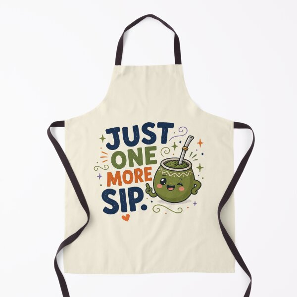 Item preview, Just One More Sip Funny Yerba Cute Design designed and sold by BlackSector77.