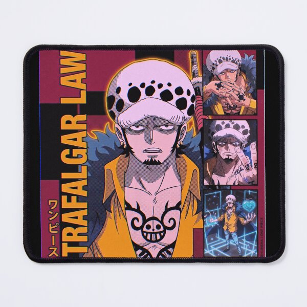 Item preview, Trafalgar Law retro comic poster design designed and sold by Moonshroomarts.