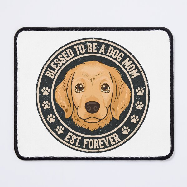 Item preview, Dog Mom Shirt | Blessed to be a Dog Mom Tee | Golden Retriever Mom Gift | Dog Lover T-Shirt Women designed and sold by UnateStudio.